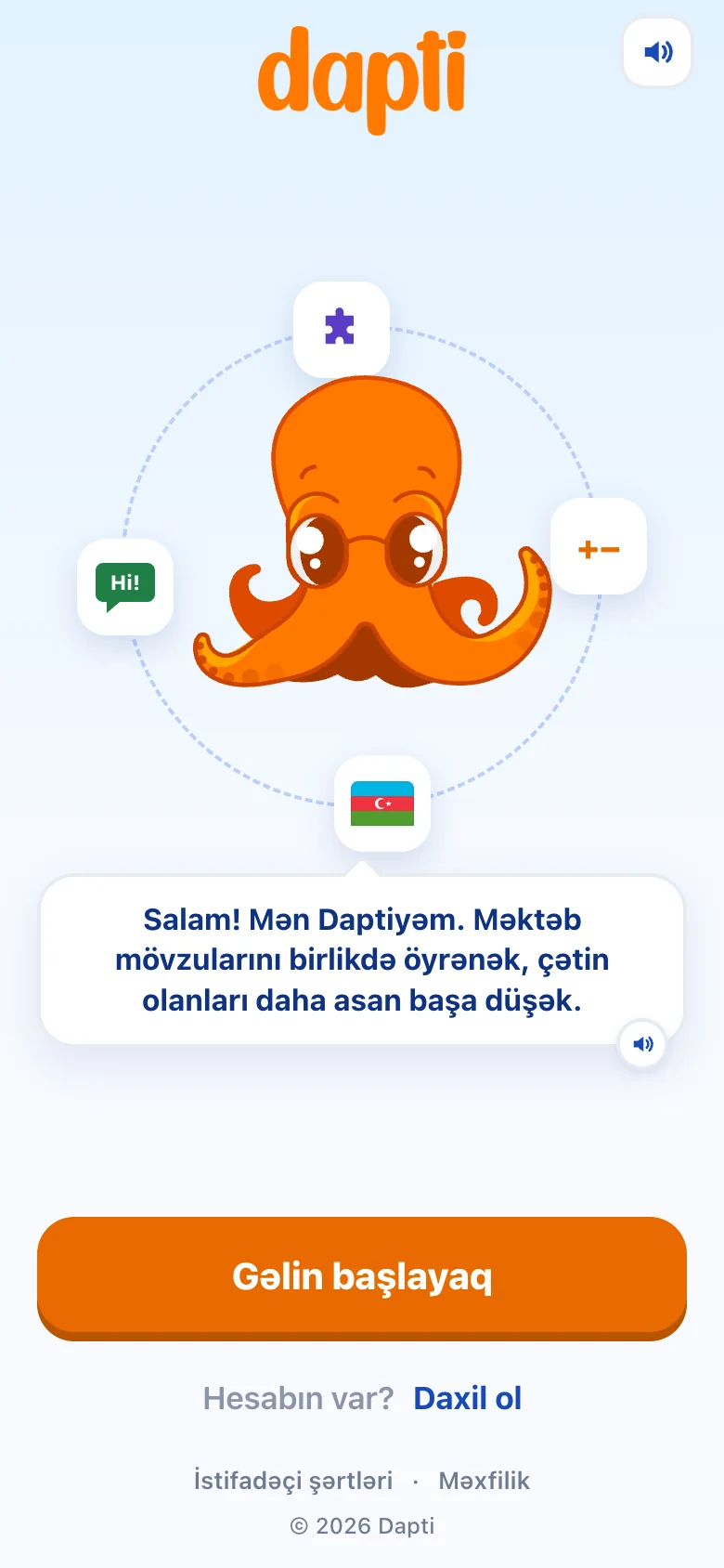 Step 1 - Qeydiyyatdan keçin